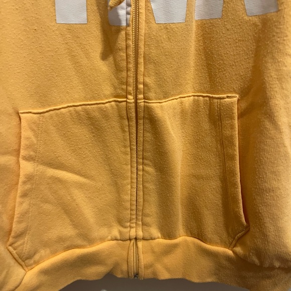 PINK Victoria's Secret tangerine Fleece Jacket - Picture 3 of 5